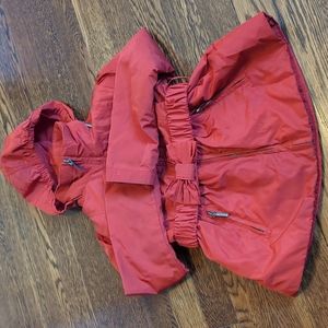 Burberry kids rain jacket size 4